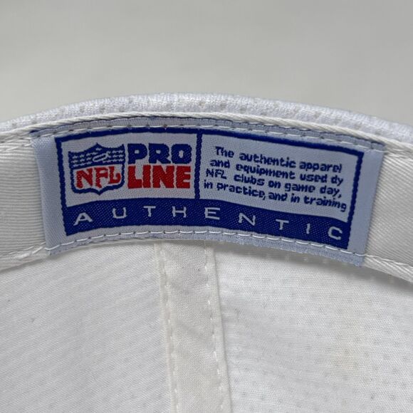 Indianapolis Colts Baseball Hat Cap Puma White Strapback NFL Pro Line Football - Picture 8 of 10